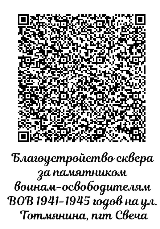 Внести оплату за тот или иной проект ППМИ также возможно, отсканировав QR-код с помощью телефона через Сбербанк - Онлайн..