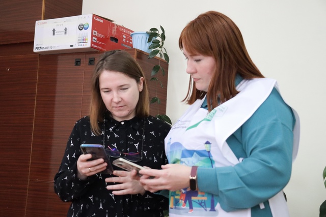 👩📲Сегодня волонтеры федерального проекта «Формирование комфортной городской среды» Свечинского муниципального округа провели тестирование программы &quot;Госуслуги Волонтер&quot;..