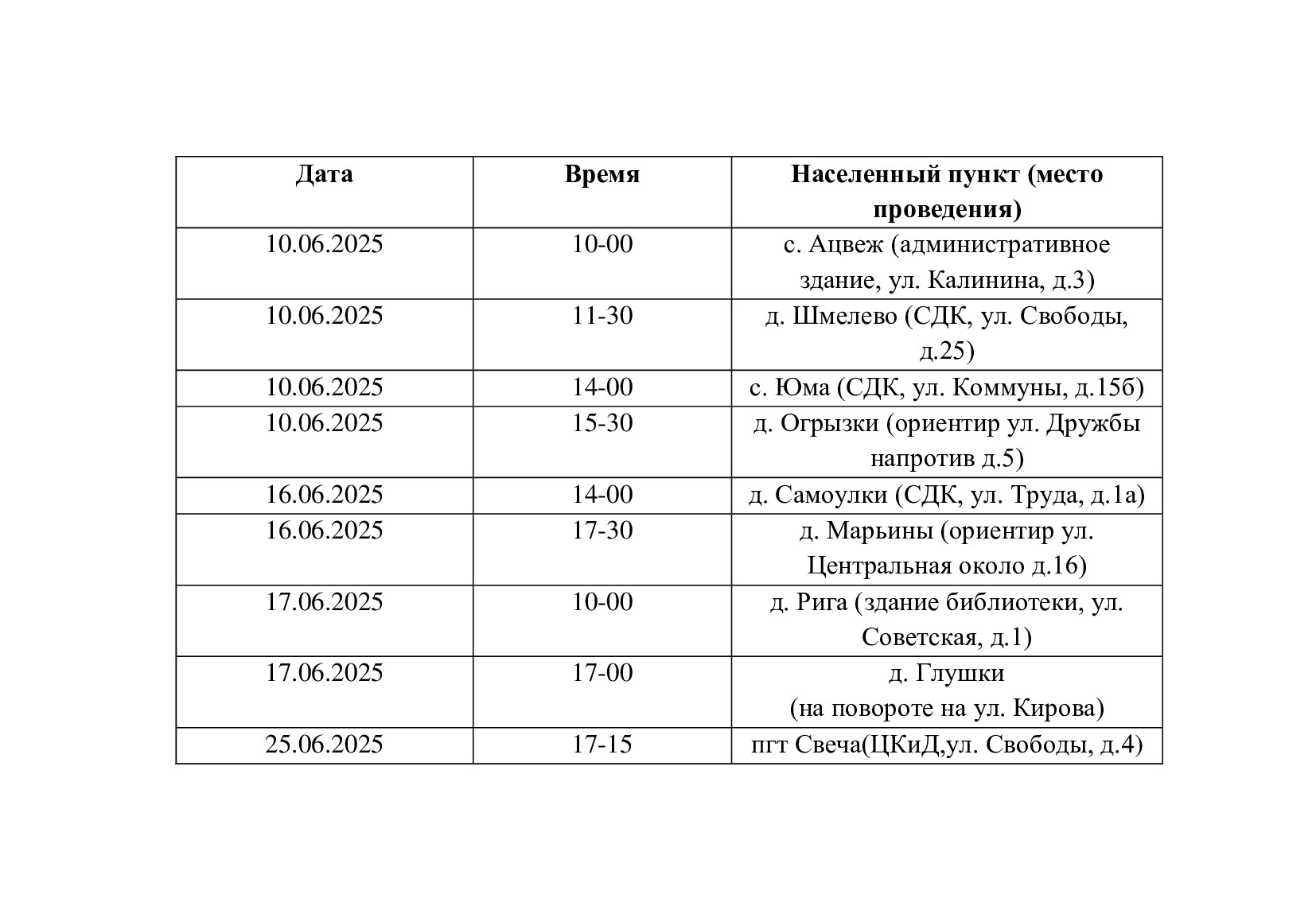 Уважаемые жители Свечинского муниципального округа!.