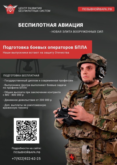 Центр развития беспилотных систем: служба по контракту в подразделениях БПЛА!. Центр развития беспилотных систем: служба по контракту в подразделениях БПЛА!.