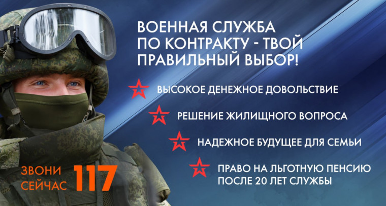Военная служба по контракту — твой вклад в будущее России!. Военная служба по контракту — твой вклад в будущее России!.